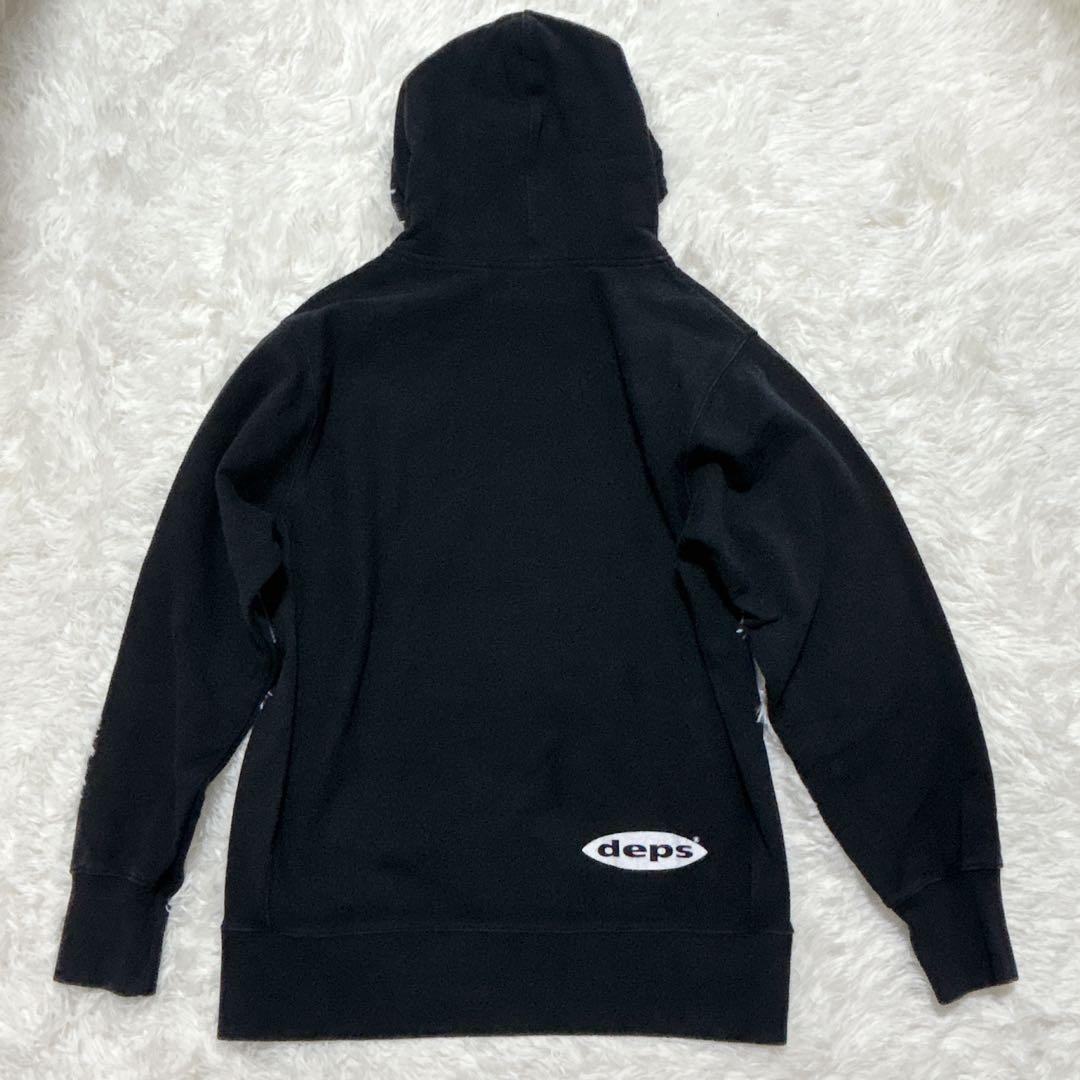 ✨希少✨ deps×Disney プルオーバーパーカー ネイビー Lサイズ