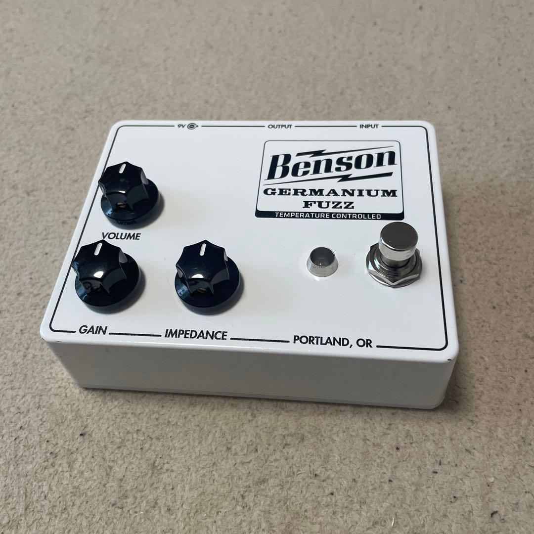 Benson Amps Germanium Fuzz ファズ ギター 歪みペダル