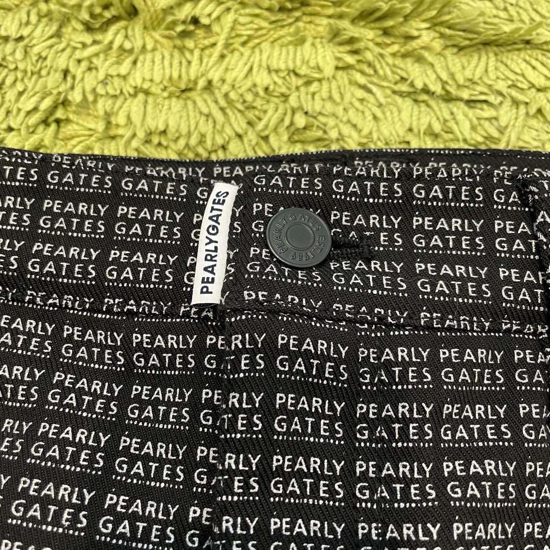 パーリーゲイツ PEARLYGATES 総柄スカート ストレッチ ネイビー系 1
