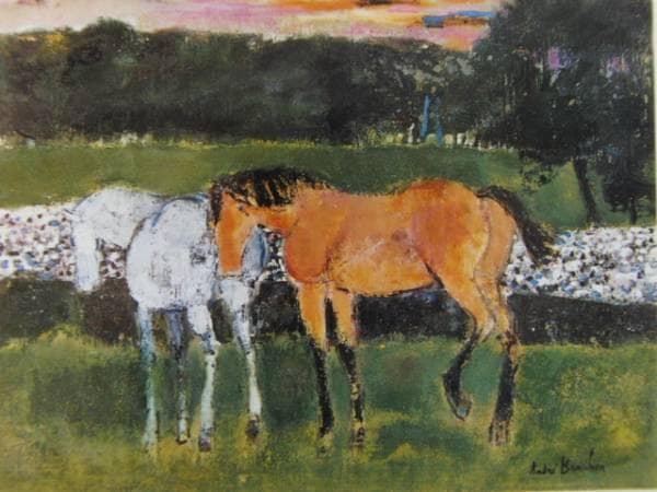 Andre Brasilier、DEUX CHEVAUX、海外版超希少レゾネ