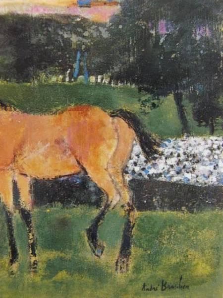 Andre Brasilier、DEUX CHEVAUX、海外版超希少レゾネ