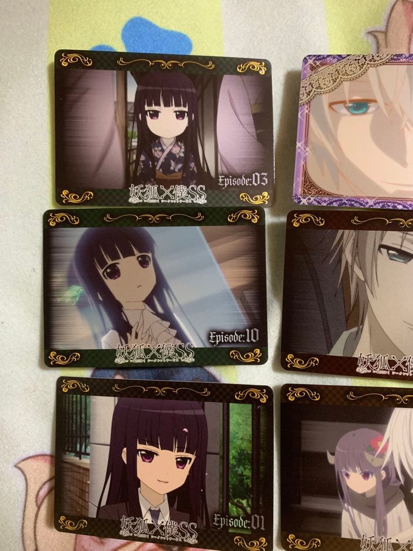 妖狐×僕SS いぬぼく 藤原ここあ トレーディングカード トレカ 原作絵　SP
