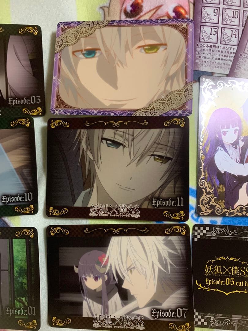 妖狐×僕SS いぬぼく 藤原ここあ トレーディングカード トレカ 原作絵　SP