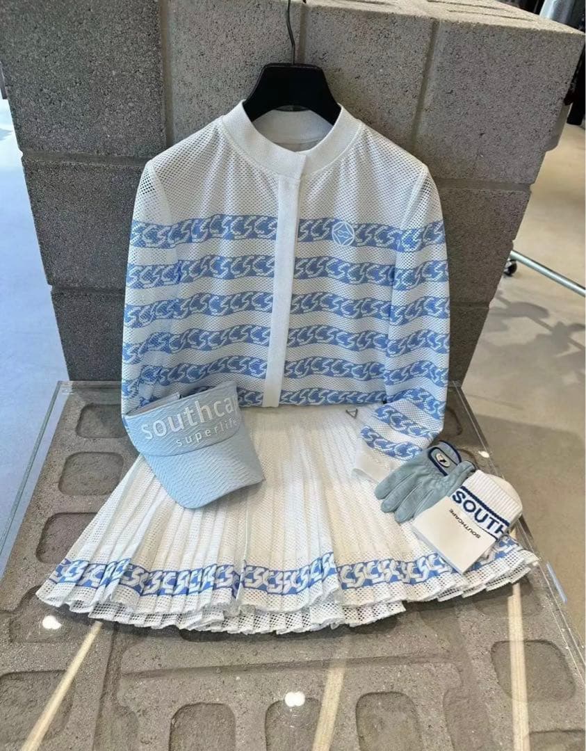 SOUTH CAPE 韓国 アンサンブルセットセット ライトブルー