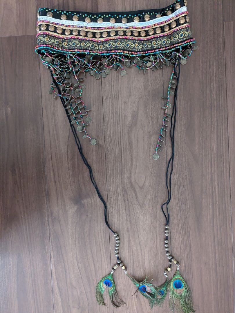 ベリーダンス トライバル衣装 ブラベルトセット