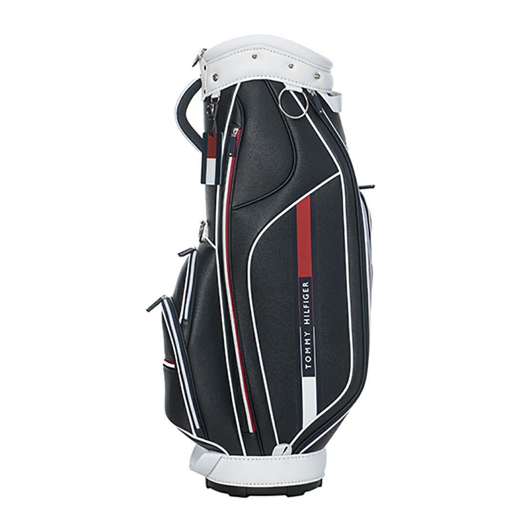 新品 トミーヒルフィガーゴルフ キャディバッグ THMG5SC4 グリーン