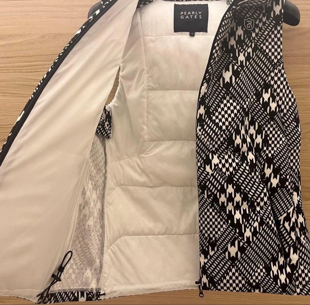 パーリーゲイツ　千鳥柄　ベスト　サイズ1