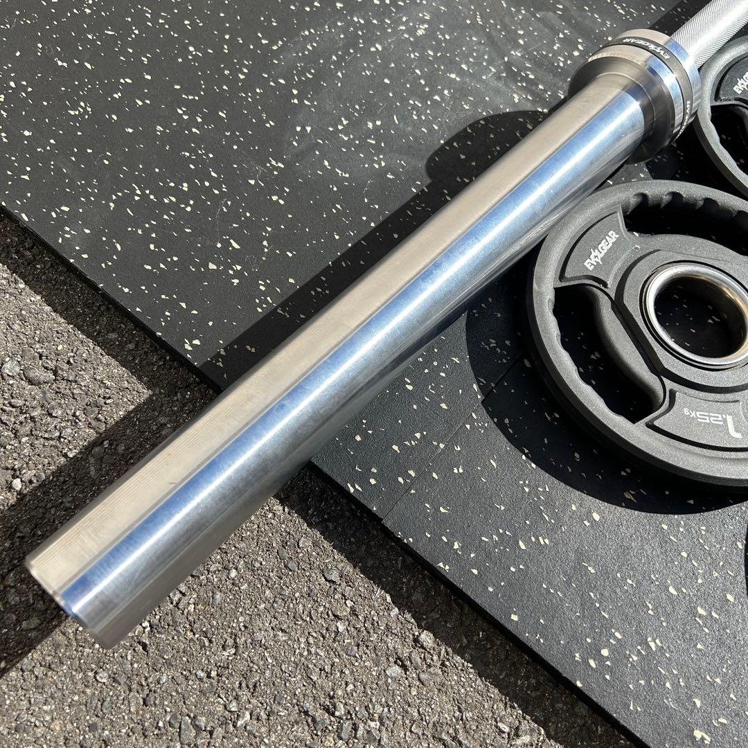 EVOLGEAR エヴォルギア オリンピックバー&プレート127.5kg セット