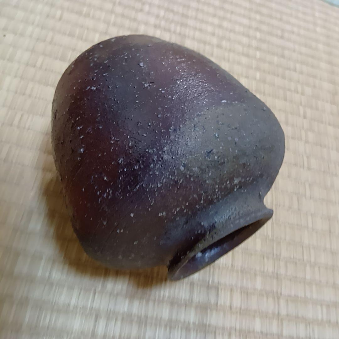 骨董品　茶道具　備前焼茶入　備前焼　肩衝茶入　美品　茶入　工芸品