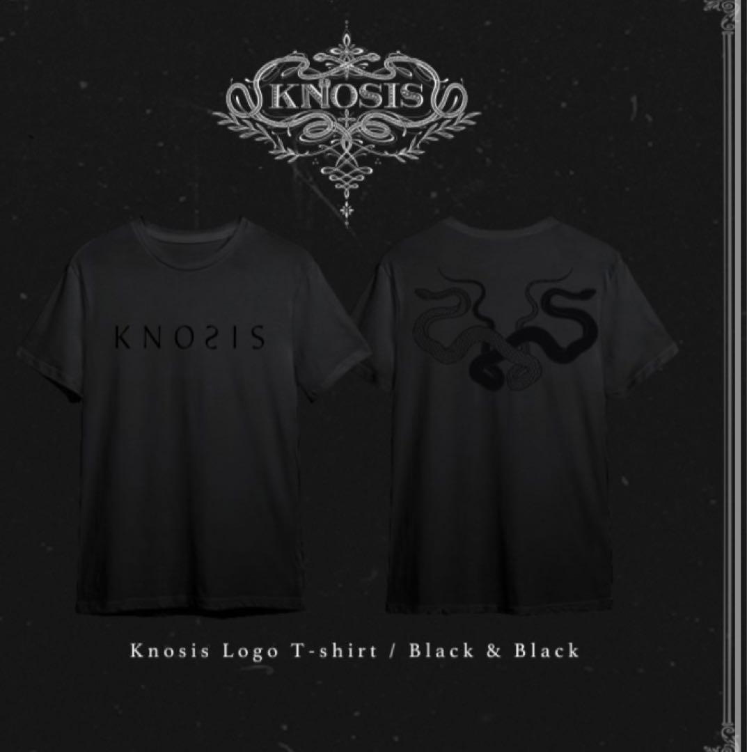 knosis Logo T-shirt / ブラック