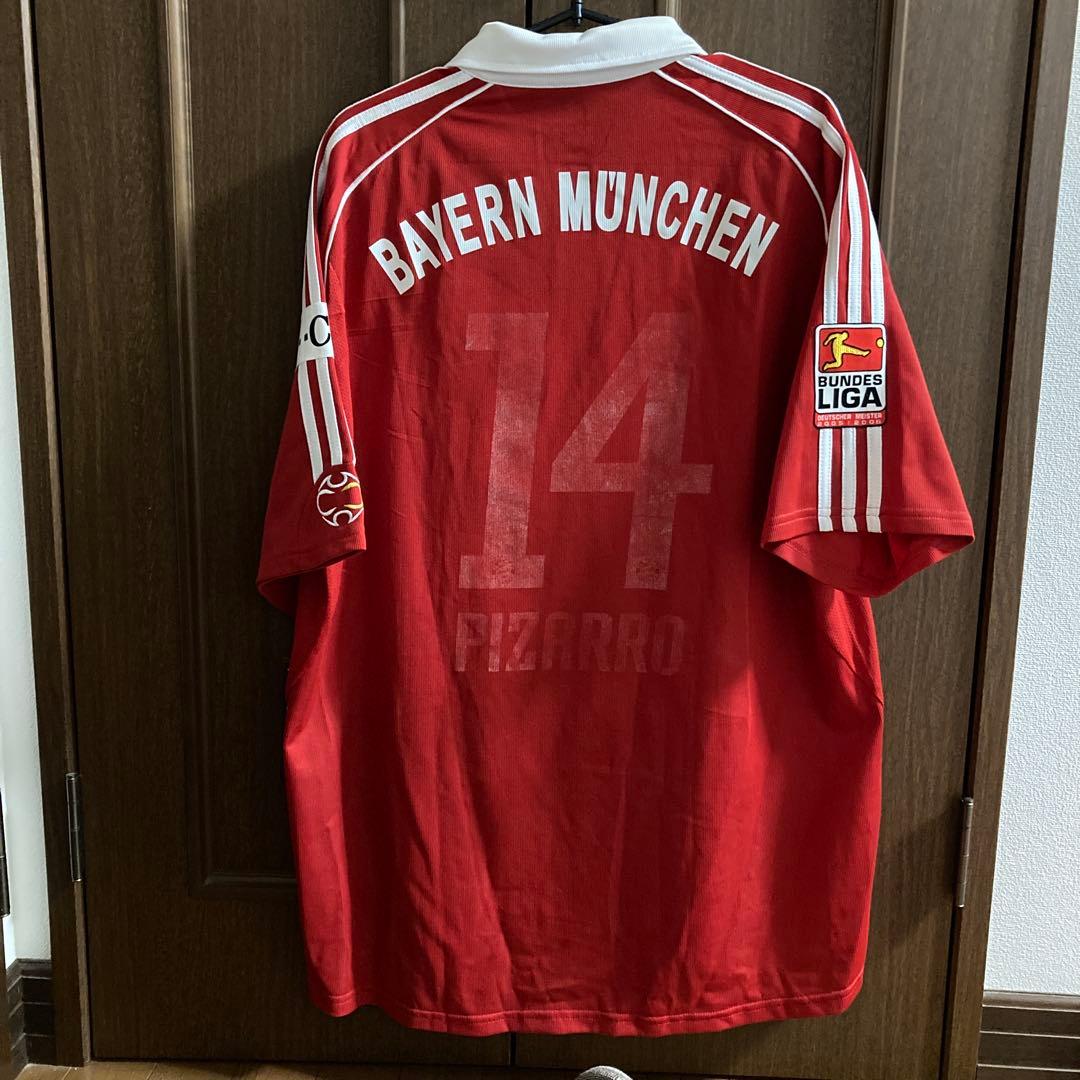 タグ付き！バイエルンミュンヘン　06-07 ピサロ　ユニフォーム