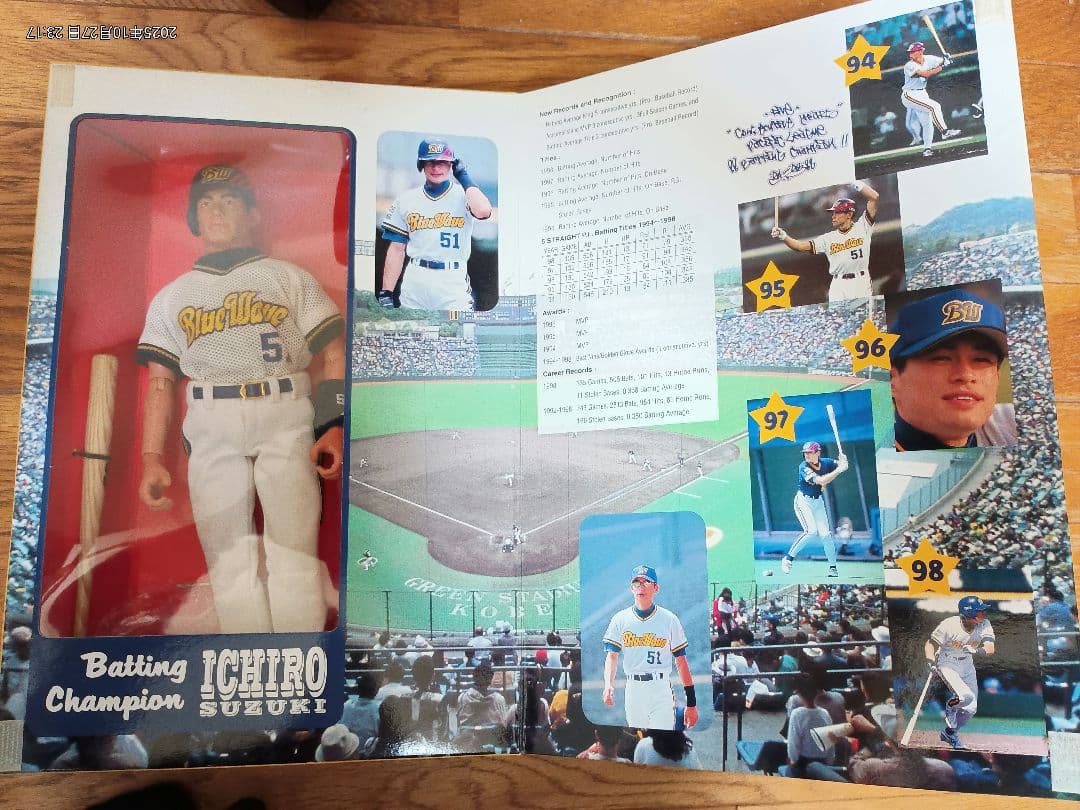 イチロー スズキ アクションフィギュア オリックス ブルーウェーブ