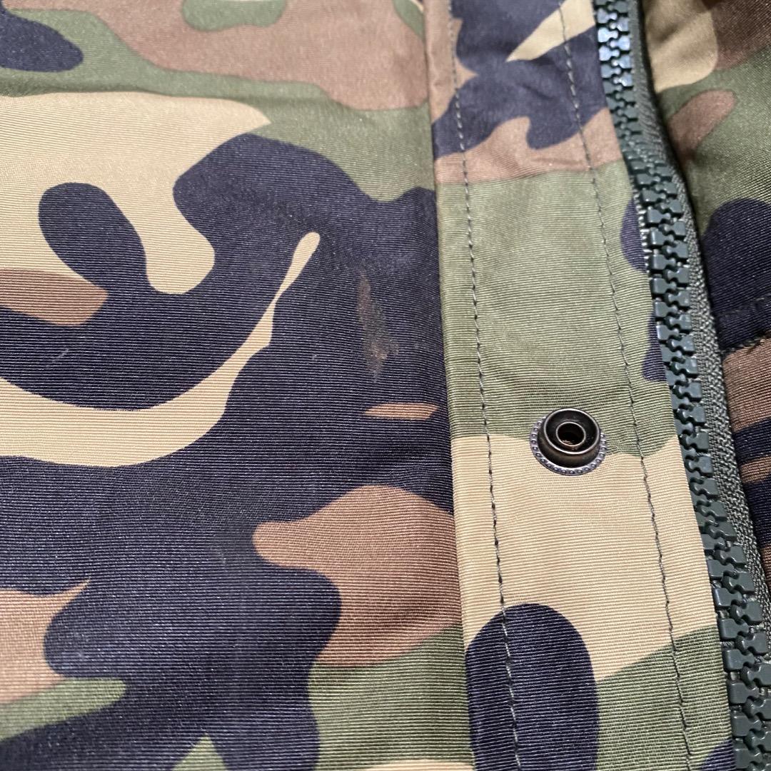 SOUTH PLAY S カモフラ アクティブジャケット マウンテンパーカー