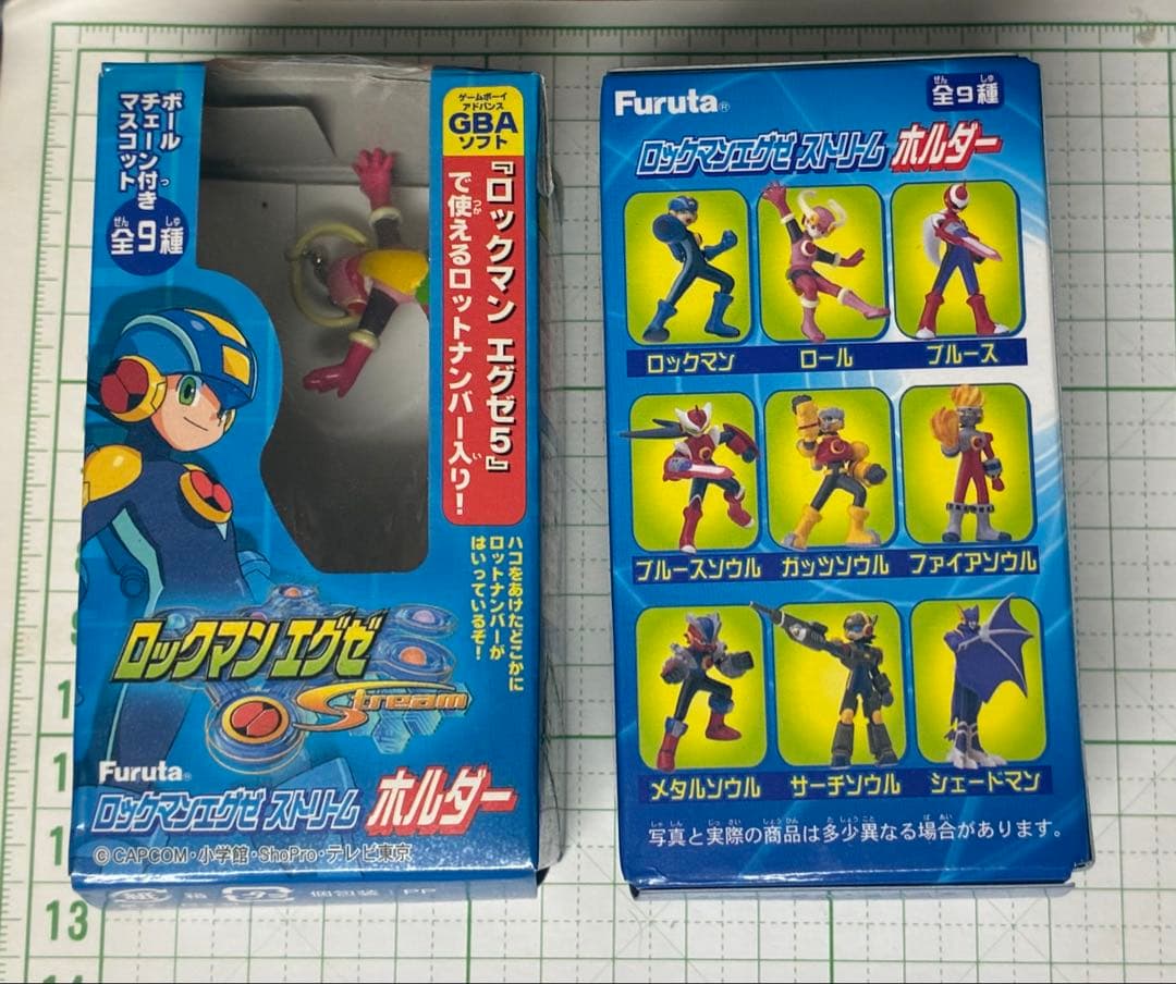 フルタ製菓 ロックマンエグゼストリーム ホルダー ロール ２個セット