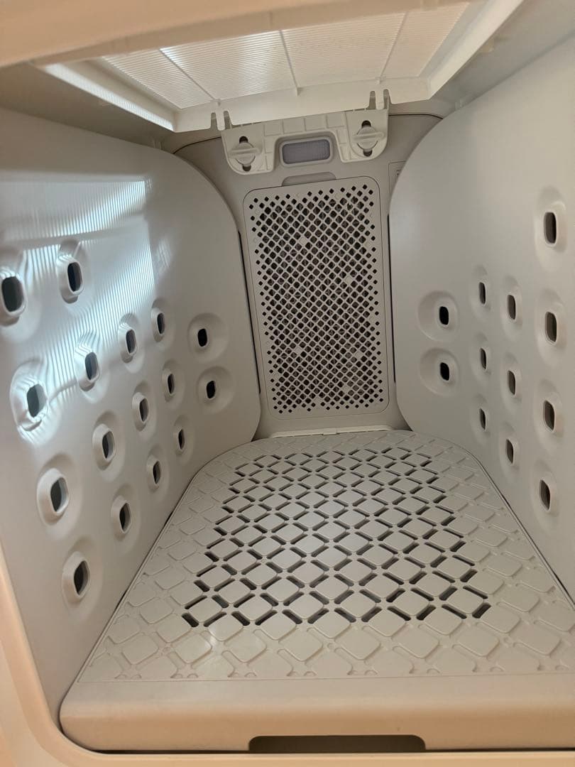 美品　Nello 純正ホワイト ペット用ドライヤー デジタル表示