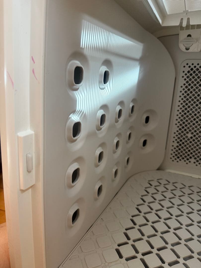 美品　Nello 純正ホワイト ペット用ドライヤー デジタル表示