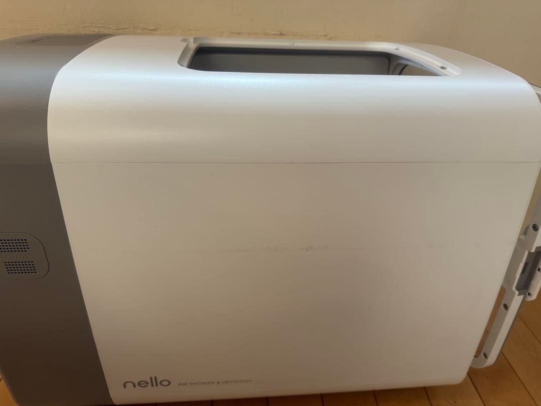 美品　Nello 純正ホワイト ペット用ドライヤー デジタル表示