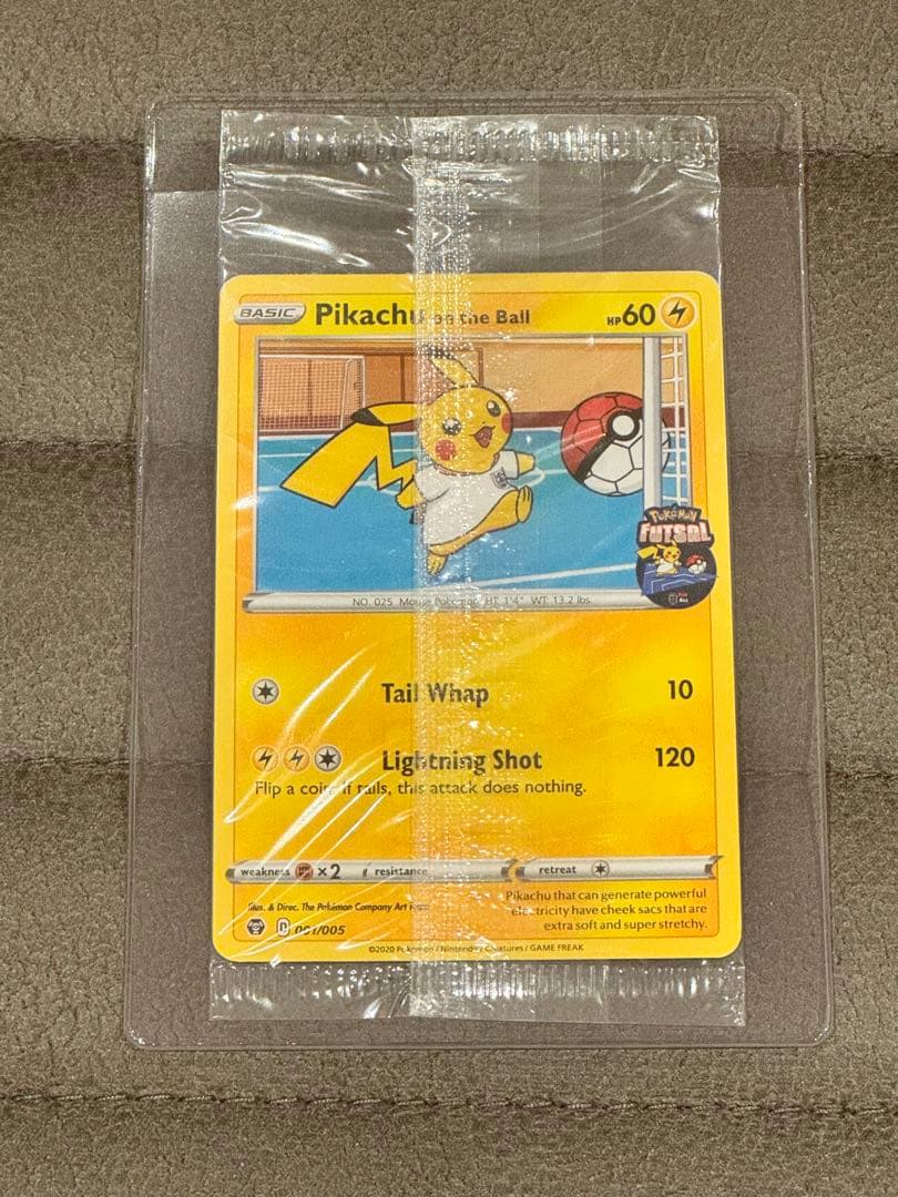 イギリス限定 5枚セットPikachu on the Ball プロモ