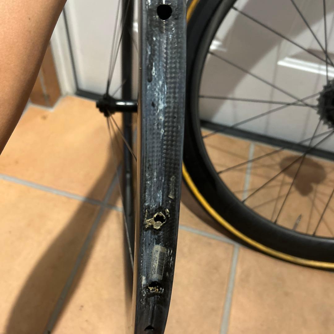 Sacra 50mm カーボンホイール　前後セット