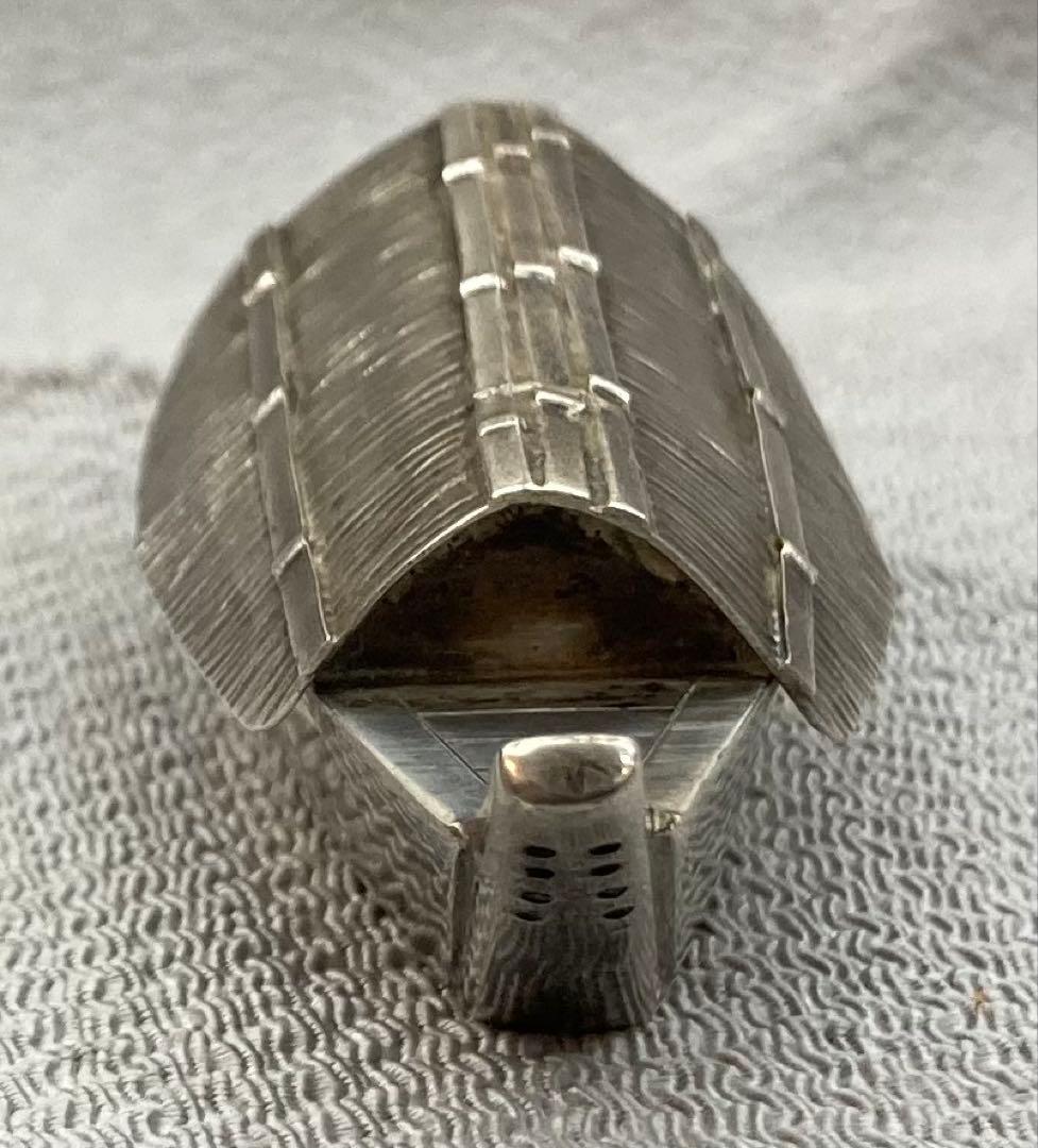 B357s 船形塩入れ　ソルトシェイカー　STERLING950 銀　調味料