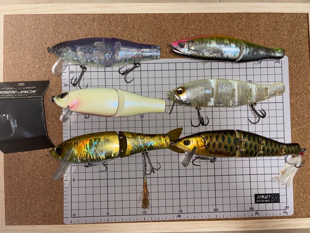 BIGベイトルアー　フィッシュアロー ライザージャック　６点