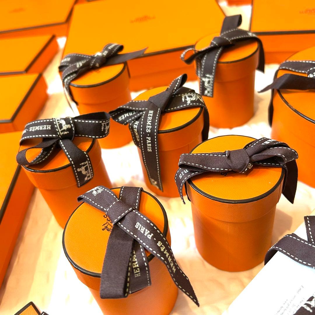 【新品同様多数】極上美品　エルメス25点ボックス空箱カレ90財布ツイリー化粧品用