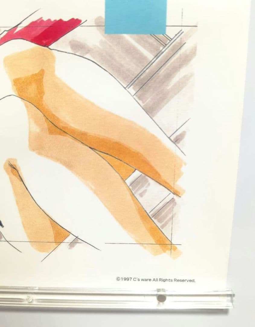 イヴ バーストエラー B2 販促 非売品 ポスター 2枚セット セガサターン