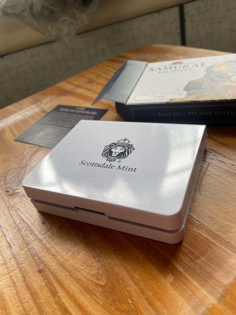 2018年（新品・カラー）平清盛・浮世絵 1オンス銀貨