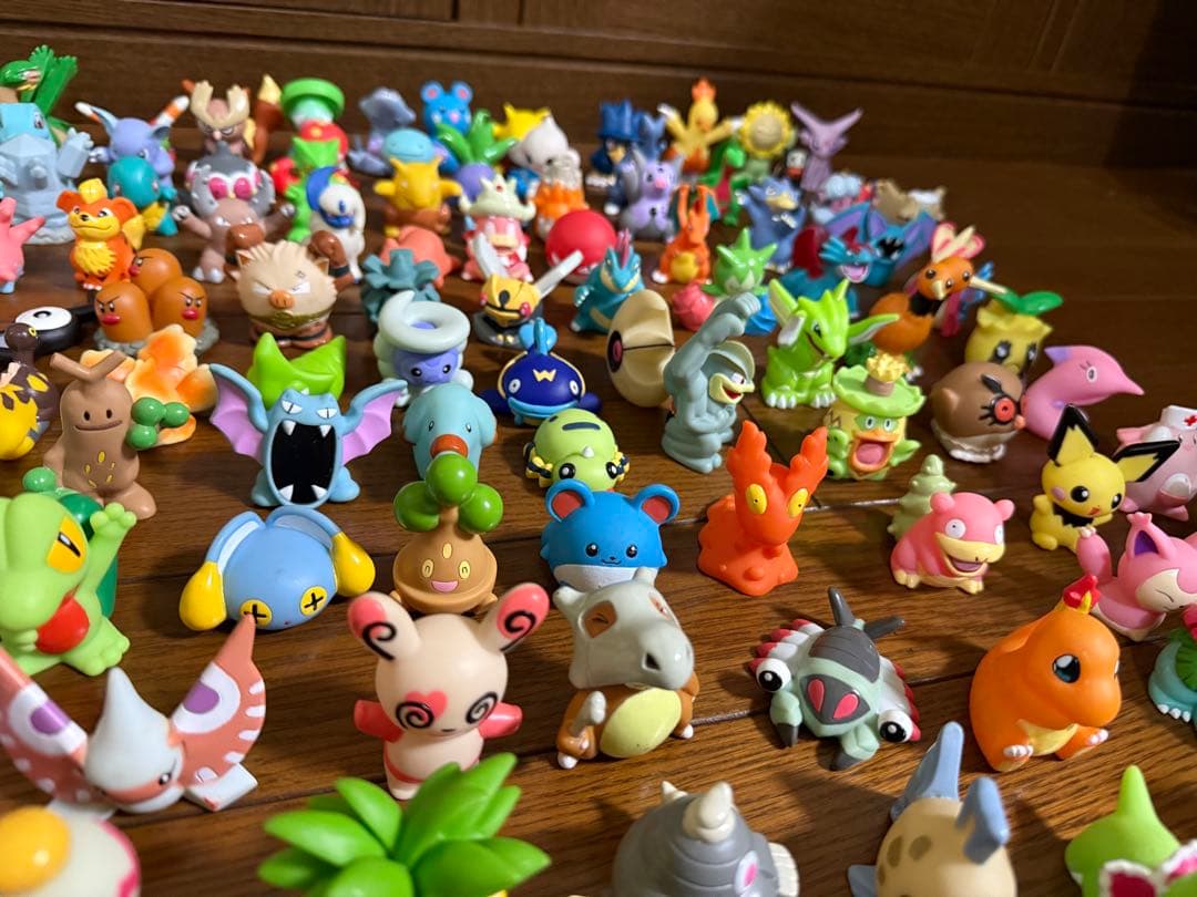 値下げ！【廃盤・クリア・伝説・色ちがい】ポケモンゆび人形約300体 バンダイ