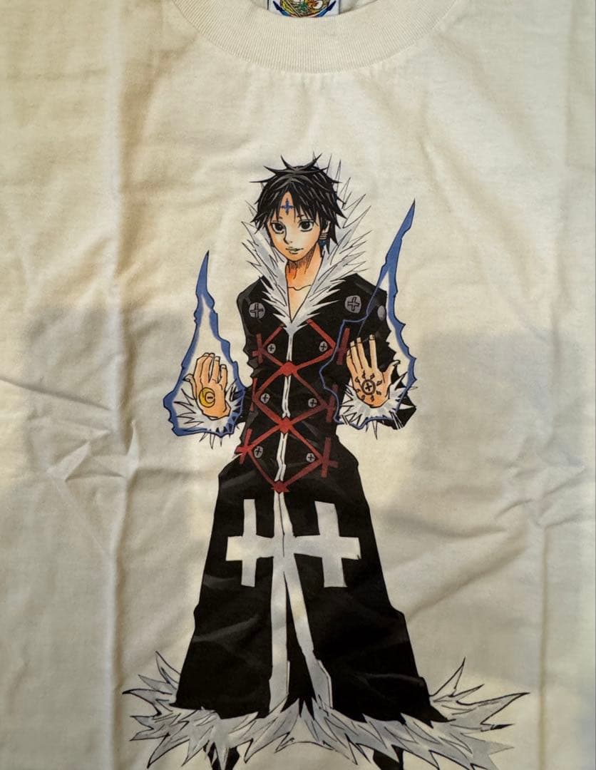 値下 HUNTER×HUNTER ハンターハンター クロロ ホワイト XL