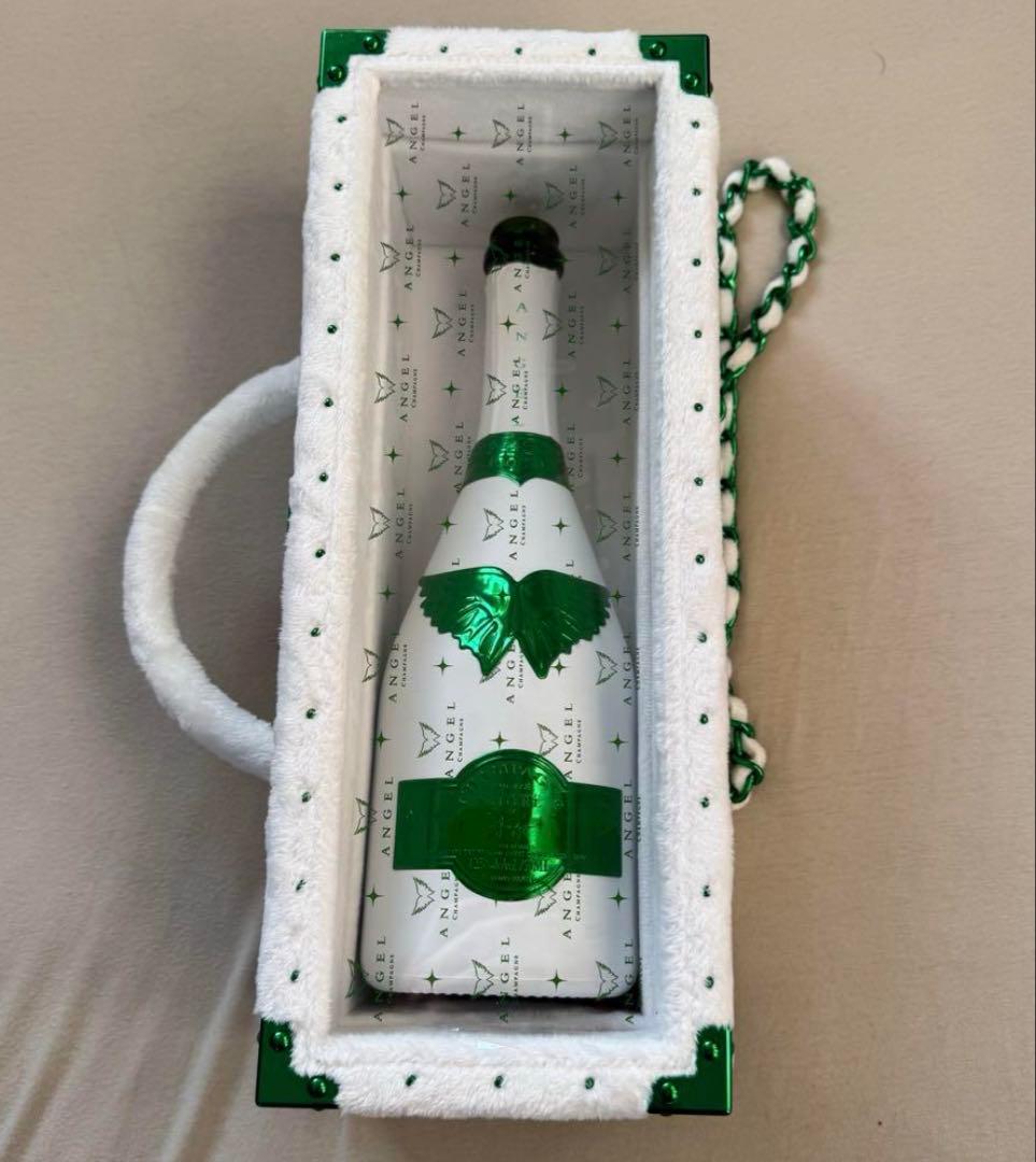 エンジェルシャンパン ホリデーエディション グリーン 限定品 空箱