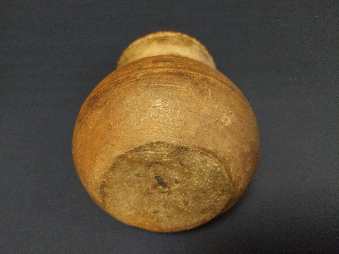 出雲焼 着巾袋花生 (時代) ！！！