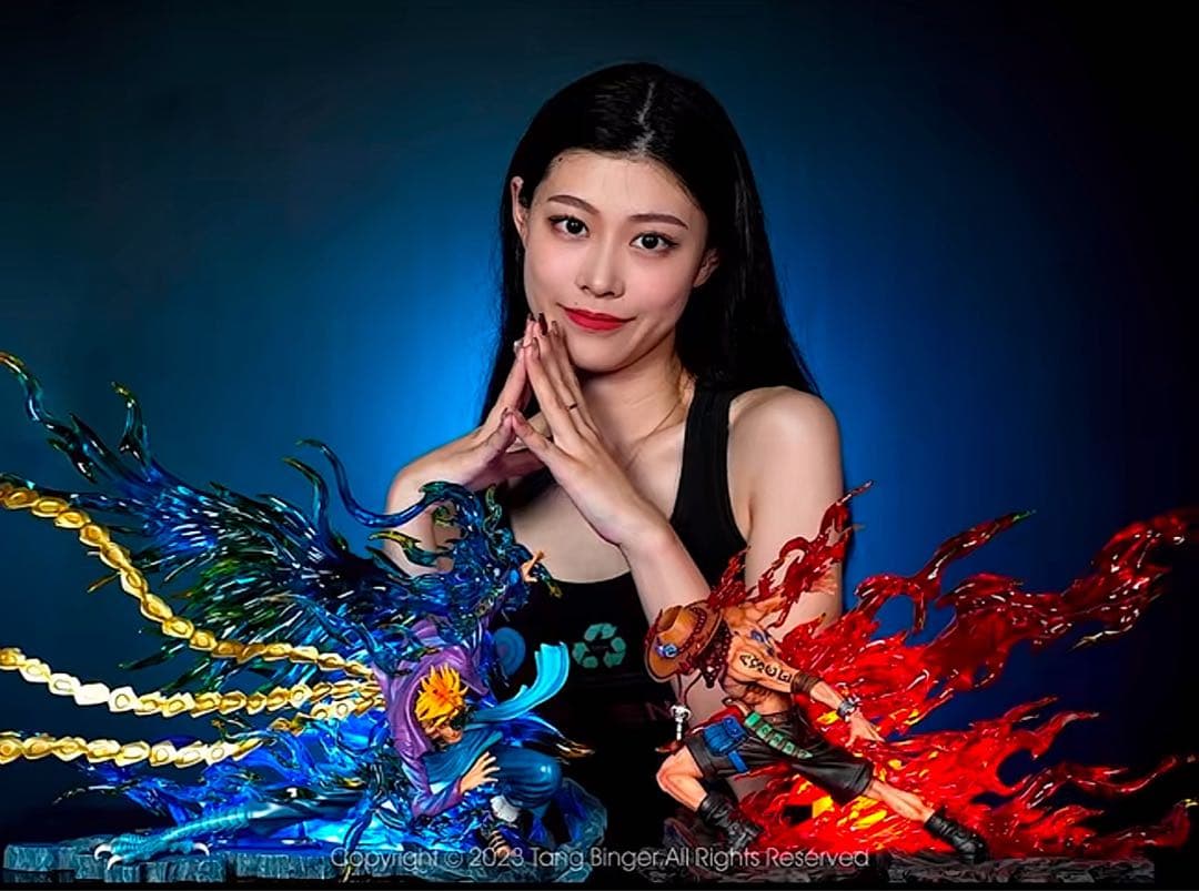 ワンピース　エース＆マルコ【ドリフト】ガレージキット フィギュア1/8