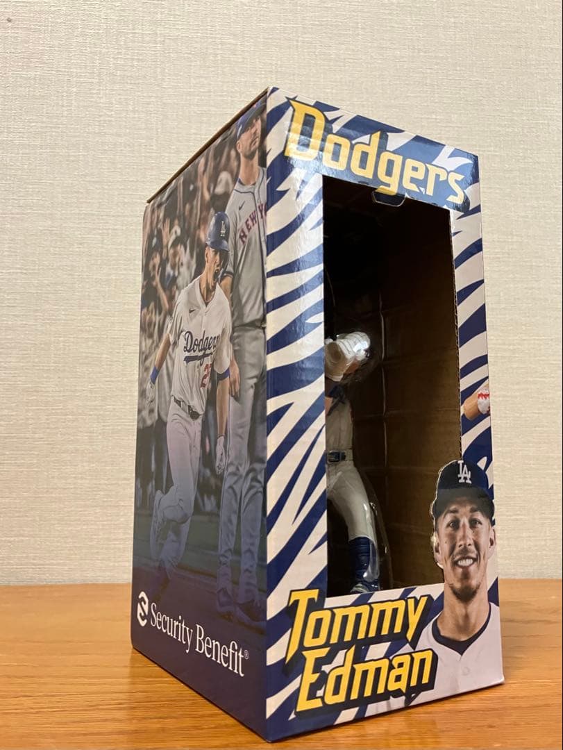Dodgers  Edman ボブルヘッド 2025.6.2記念品