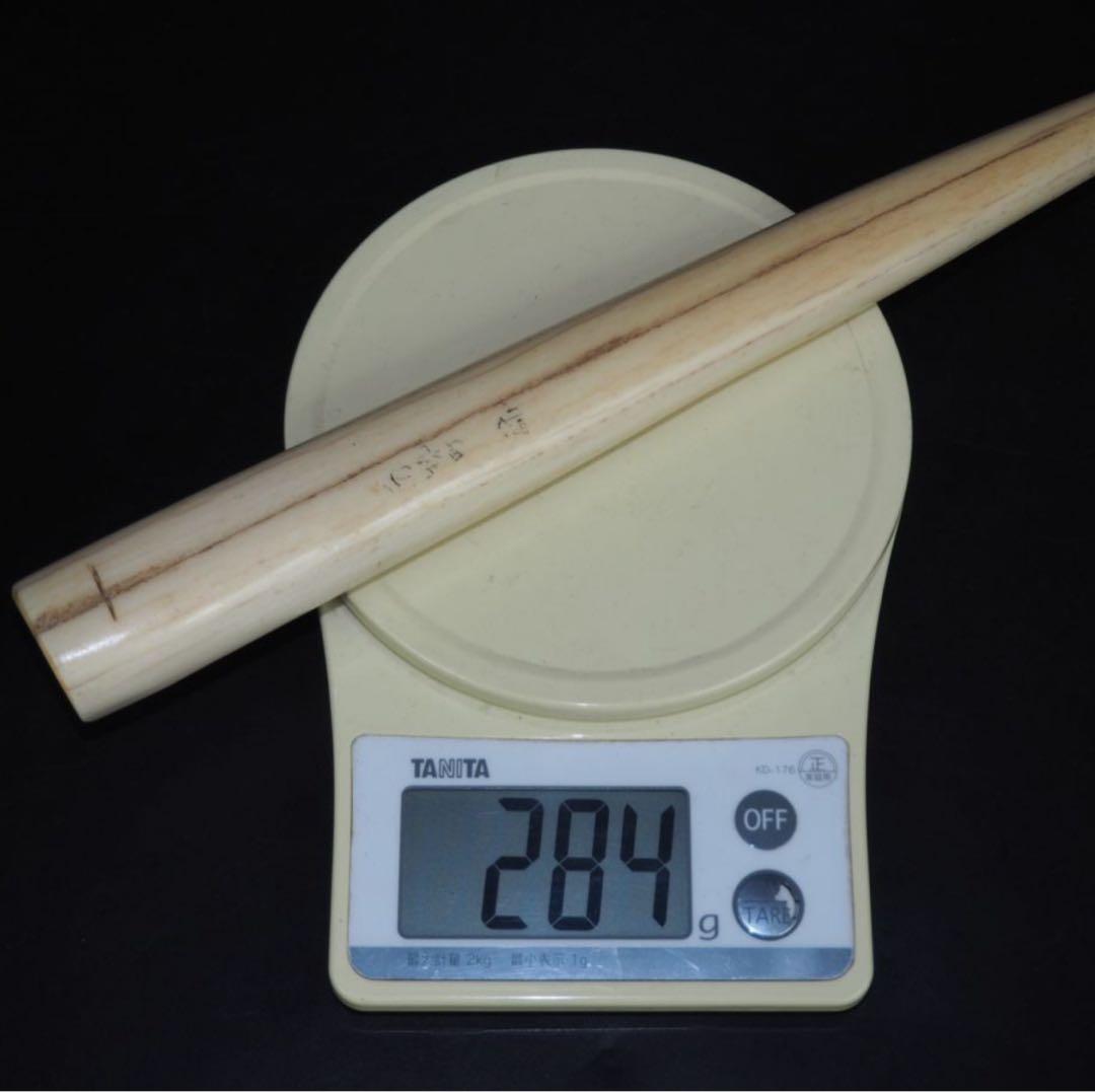 送料無料　時代物　鯨骨　置物　34ｃｍ 重284g　★希少★