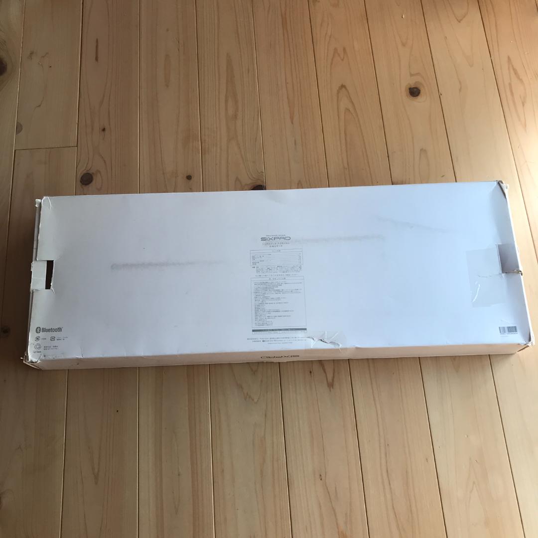 ①アブズベルトS/M/L 充電式　アプリ　シックスパッド SIXPAD