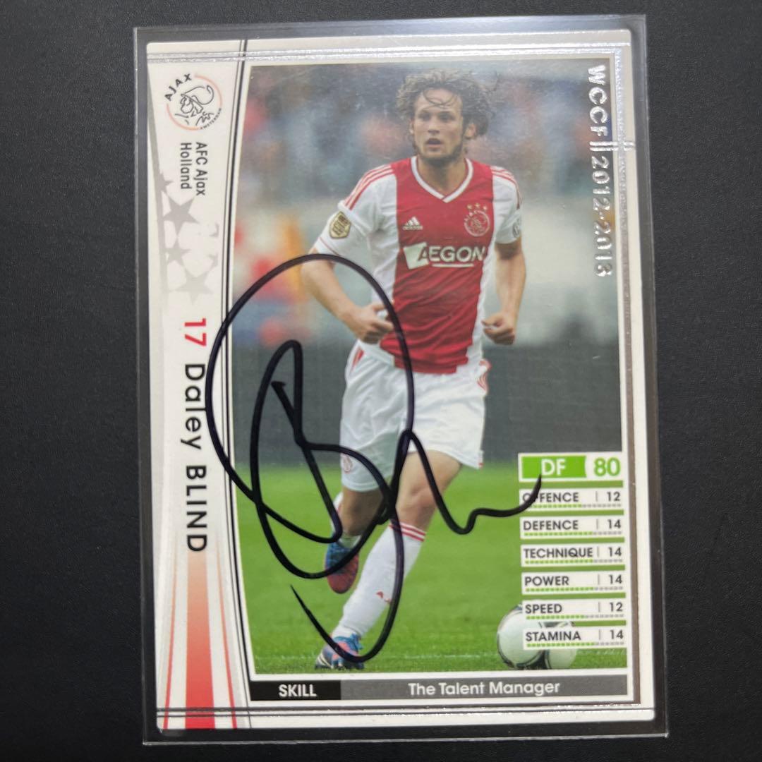 WCCFマンチェスター・ユナイテッド所属10選手直筆サイン入りカード