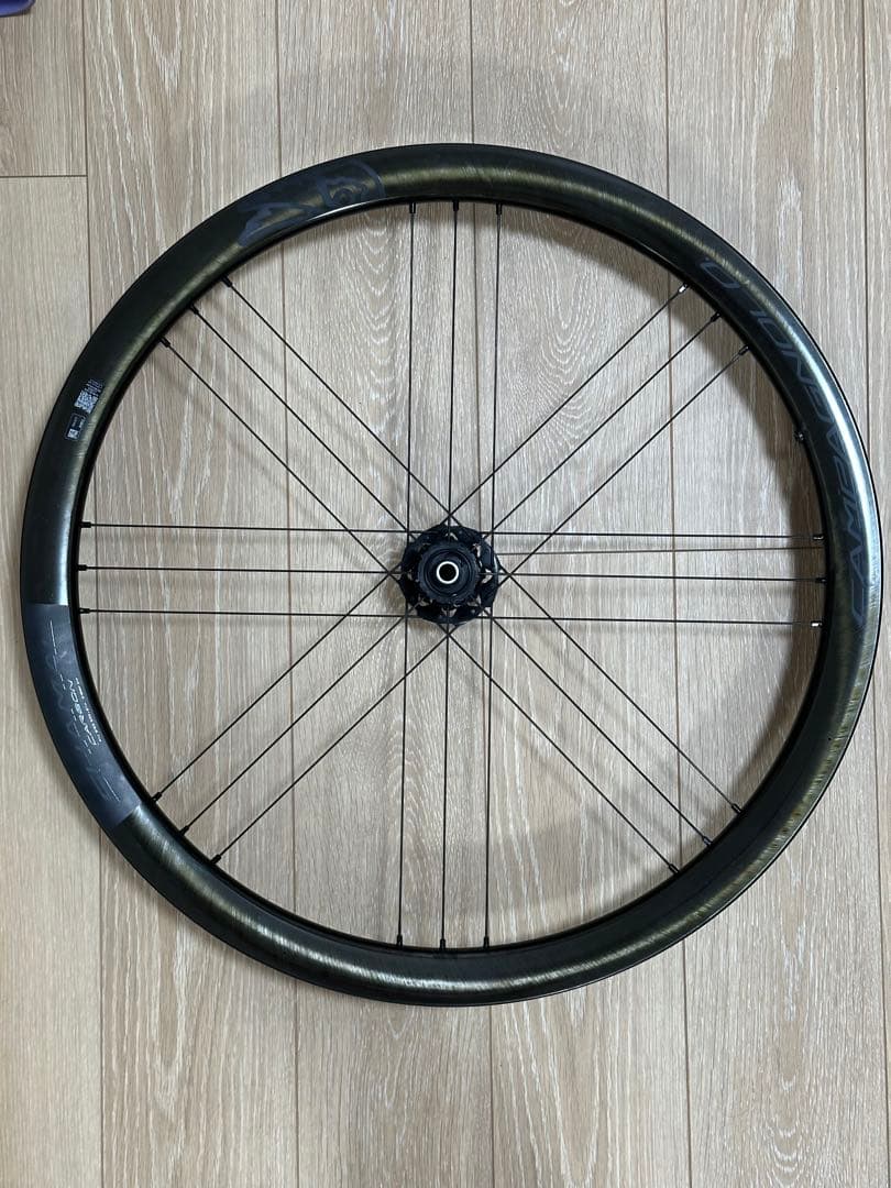 超美品カンパニョーロSHAMAL CARBON DB カーボンホイール前後セット