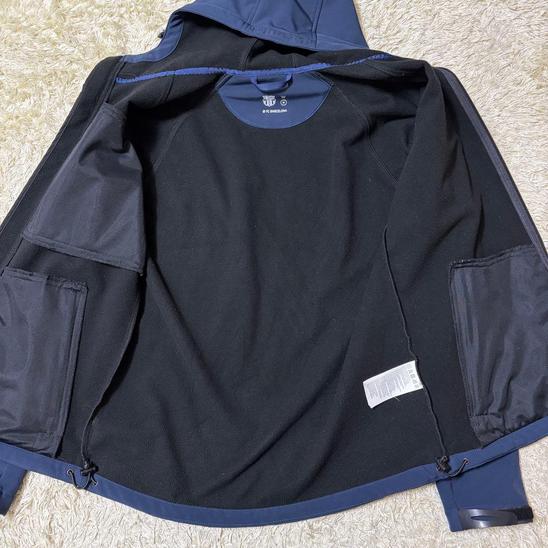 FCバルセロナ ソフトシェルジャケット ウインドブレーカー バルサ サッカー