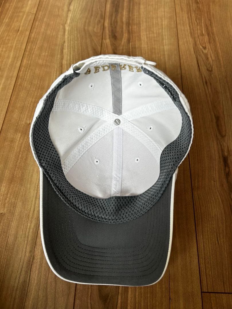 ナイキ フェデラー RF キャップ 金 ゴールド クレディ・スイス ②