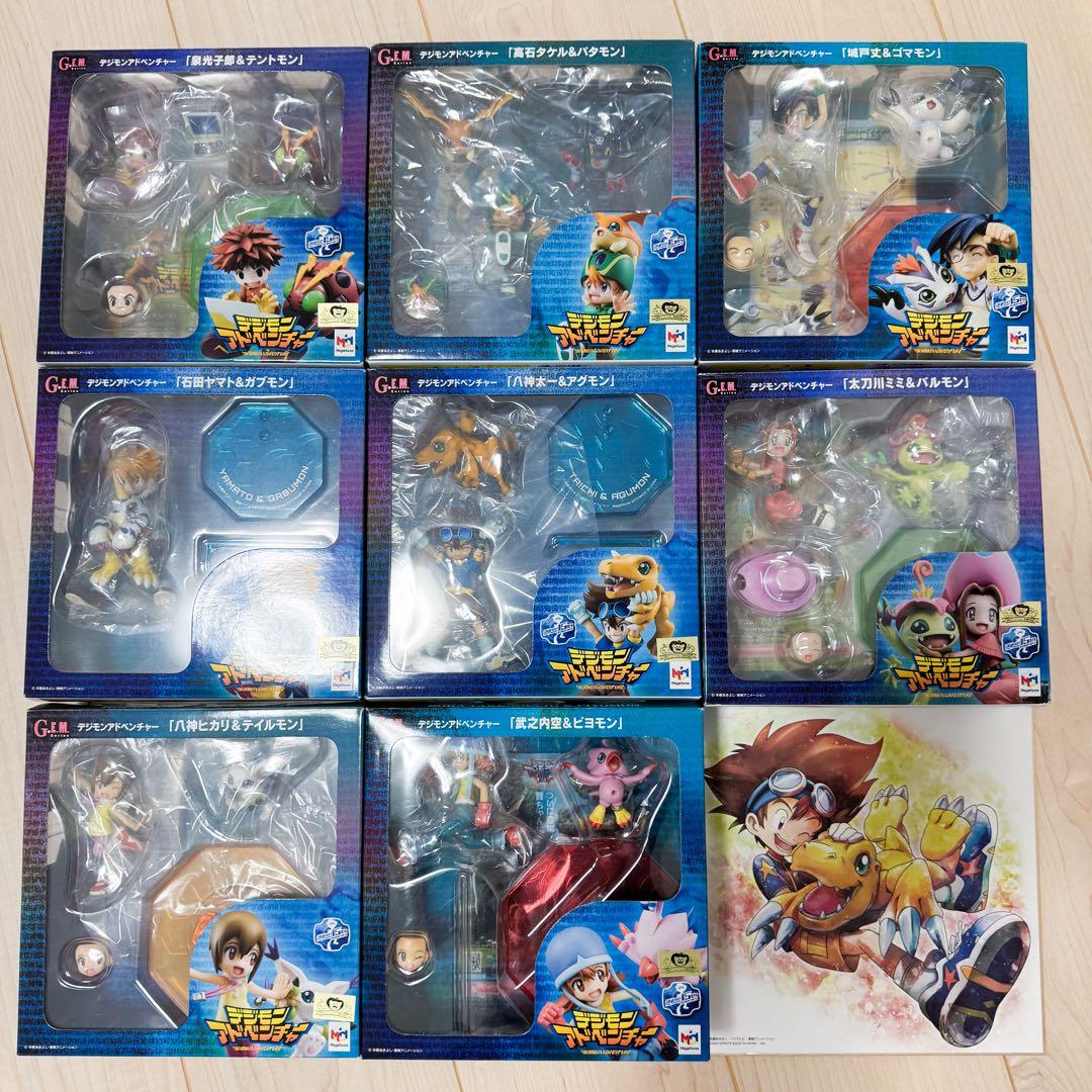デジモンアドベンチャー G.E.M 選ばれし子供たち コンプリート +おまけ色紙