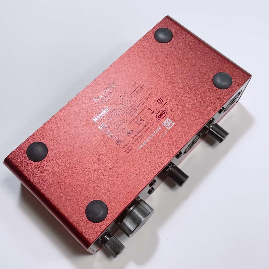 Focusrite Scarlett 2i2 Gen3 インターフェース