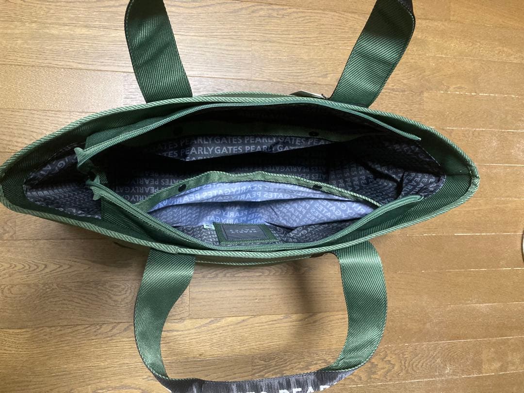 PEARLY GATES LIMITED 定番型 ロッカーバッグ グリーン