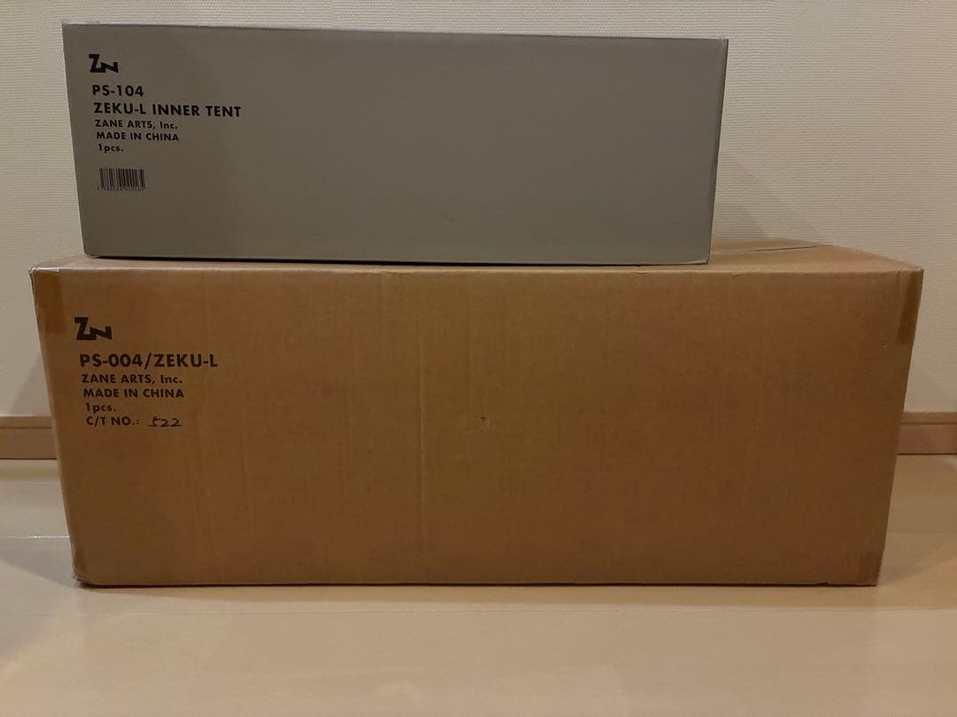 ZANE ARTS ゼクー　L テント&インナーテント