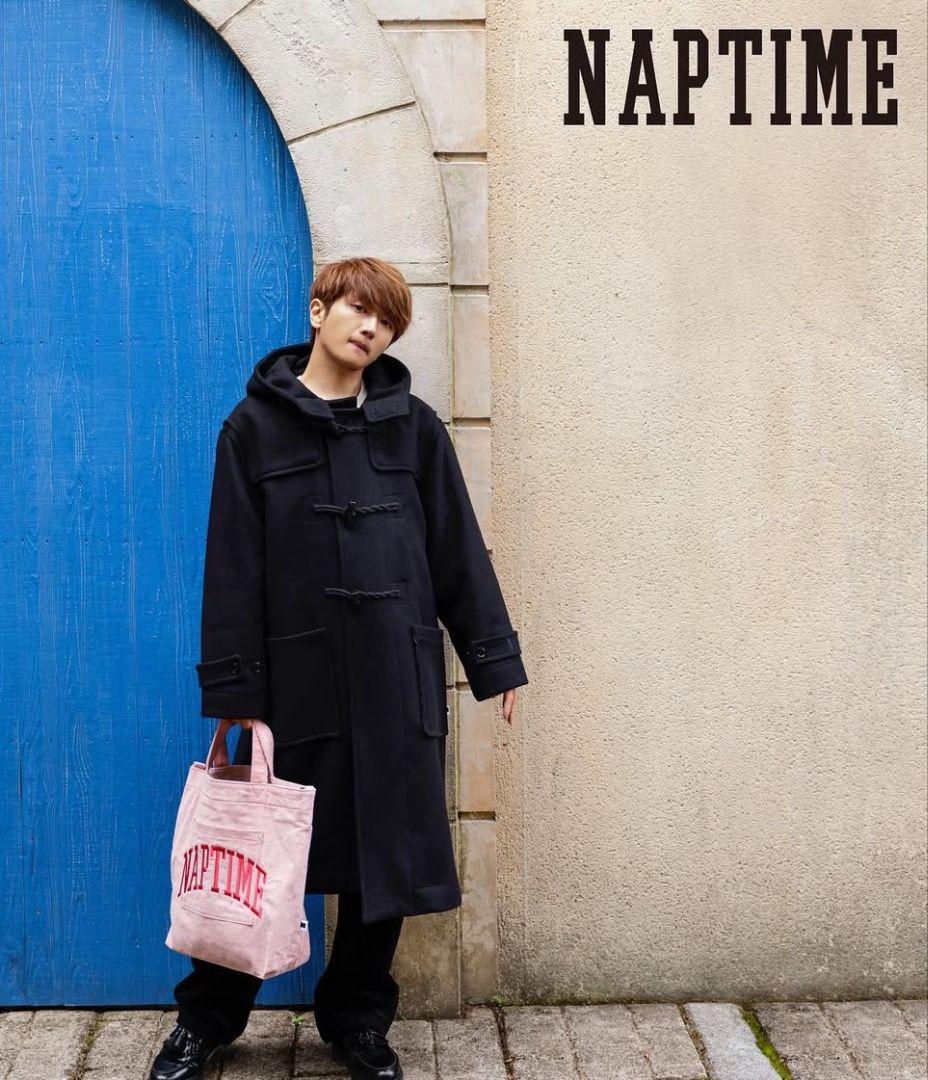 ナップタイム　naptime. Nissy 西島隆弘　コート　黒