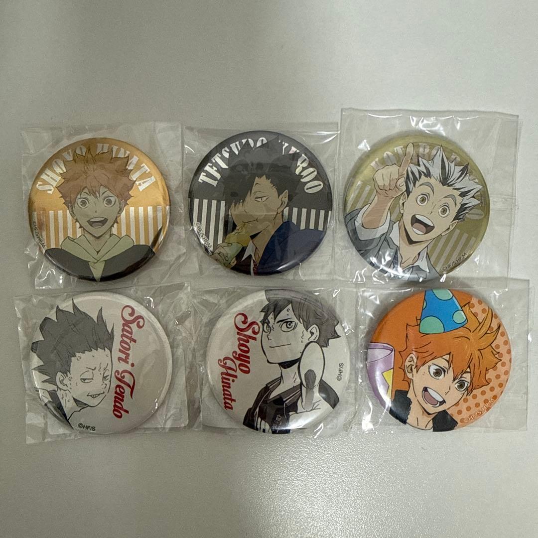 ハイキュー ナンジャタウン 東急ハンズ オールスター缶バッジ