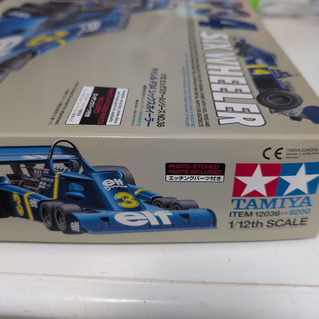 タミヤ　1/12　タイレルP34 エッチングパーツ付