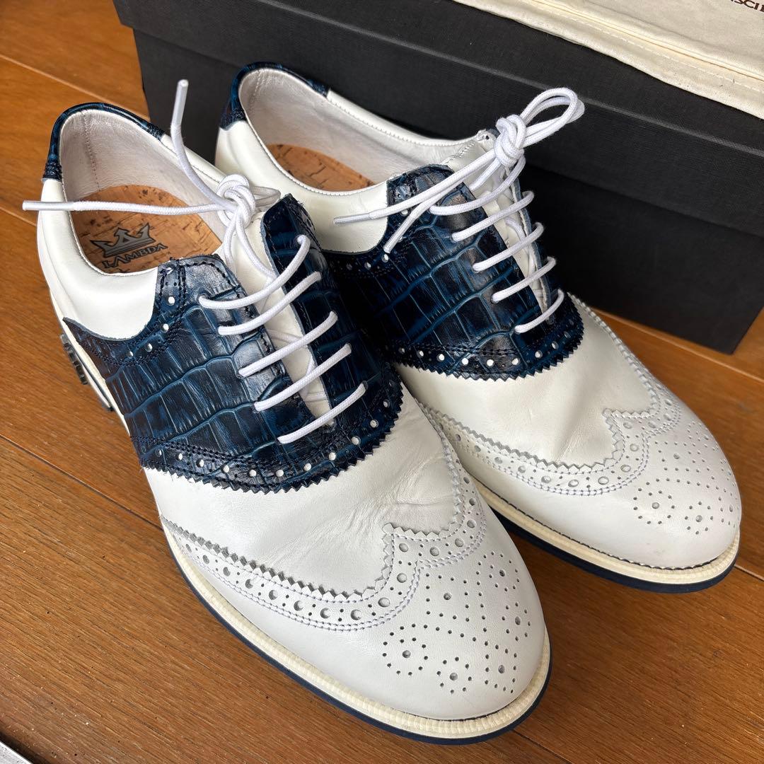 ラムダ ゴルフシューズ 40E 25.3cm