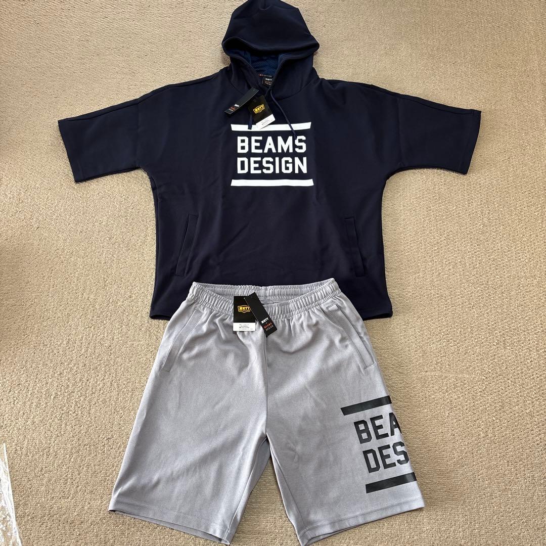 BEAMS DESIGN ビームスデザイン　セットアップ　Oサイズ　新品未使用