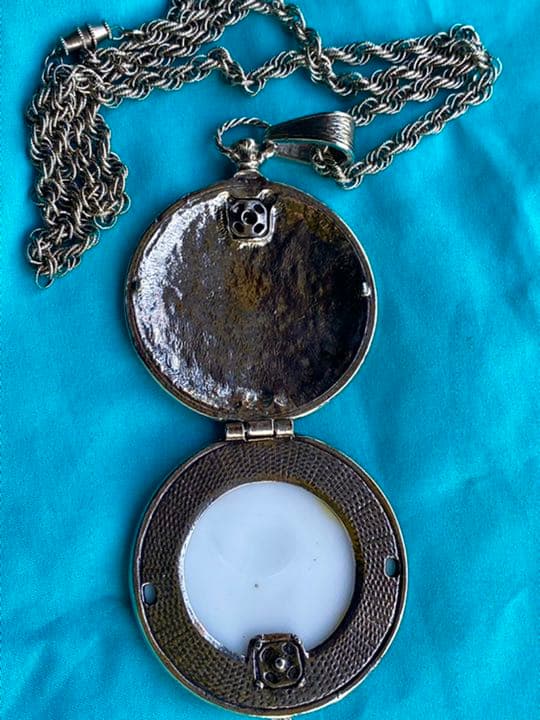 ヴィンテージ　ブルーピーコック　ロケット　ゴルデット　アメリカ製